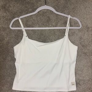 Vuori White Women's Slim-Strap Cami Tank